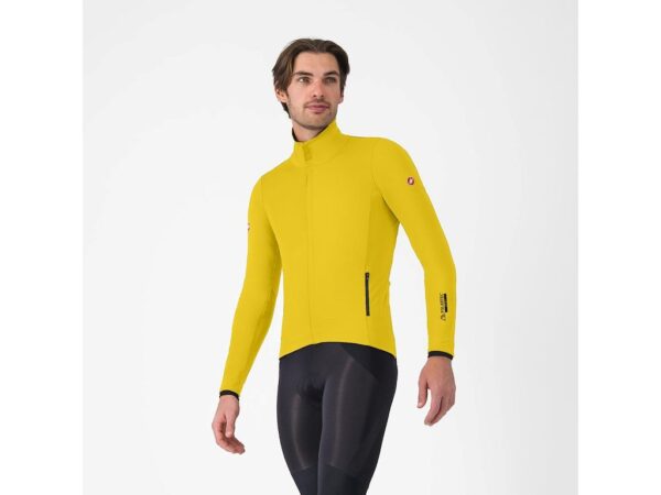 Castelli Alpha 150 cykeljakke mango mojito/sort herre