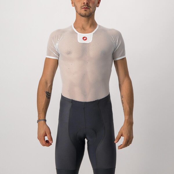 Castelli Core Mesh 3 kortærmet cykeltrøje hvid herre