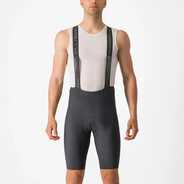 Castelli Espresso Bibshorts i Dark Grey
