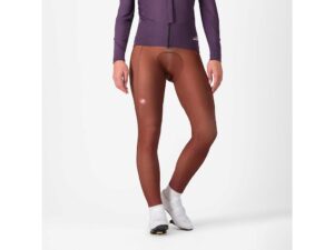 Castelli Espresso DT bibtights med seler deep mocha dame