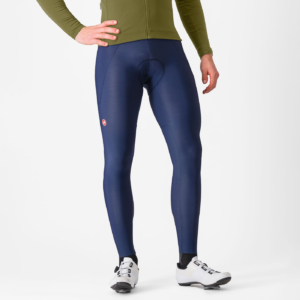 Castelli Espresso bibtights med pude Belgian Blue herre