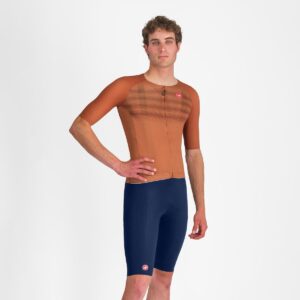 Castelli Free Aero Race S bibshorts belgian blue herre