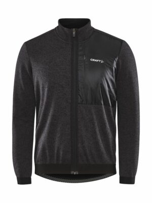 Craft Adv Gravel Subz Knit Jakke Sort