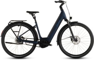 Cube SUPREME HYBRID DELUXE ONE 600 Wh indigoblue´n´switch Remtræk-46 cm