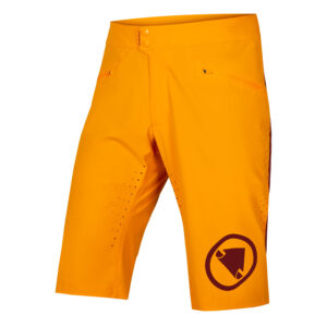 Endura Singletrack Lite Shorts Orange Standard Fit
