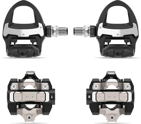 Garmin Rally RS/XC210 Wattmåler Pedaler bundle m. 2 sensorer - Shimano SPD-SL / Shimano SPD