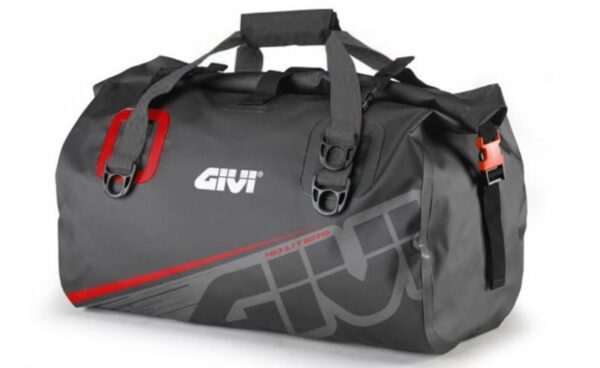 Givi Vandtæt Sadeltaske 40L Sort/Grå/Rød