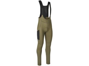 GripGrab PACR Thermal bibtights med seler olive green herre