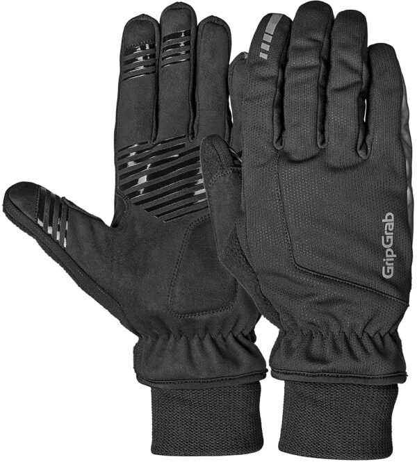 GripGrab Windster 2 Vindtætte Vinter Handsker Sort