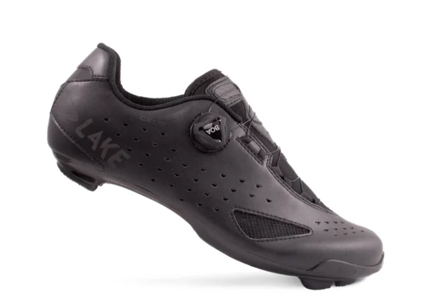 Lake CX177 Sort Racer Sko Wide