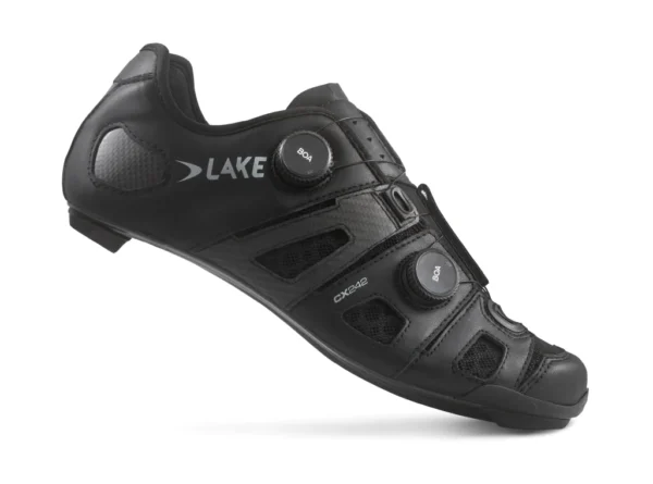 Lake CX242 Cykelsko, Sort/Sølv