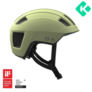 Lazer Verde KinetiCore cykelhjelm Matte Lemongrass