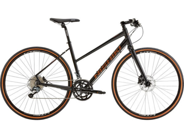 Nishiki Pro SLD Citybike 20 gear Shimano Tiagra skivebremser dame sort