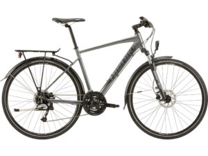 Nishiki XC Five Hybrid 24 gear Shimano Acera skivebremser herre grå