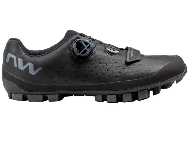 Northwave Hammer Plus Wide MTB-cykelsko sort/mørk grå