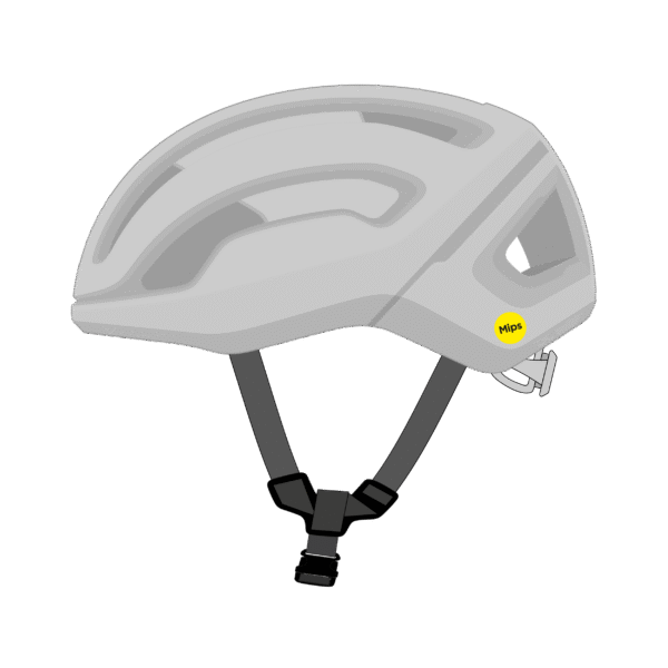 POC Omne Air MIPS cykelhjelm mat grå