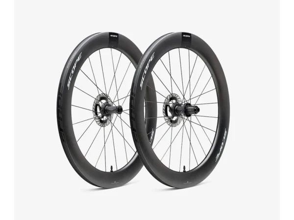 Scope R6 700c 65mm hjulsæt XDR body disc carbon hvide decals