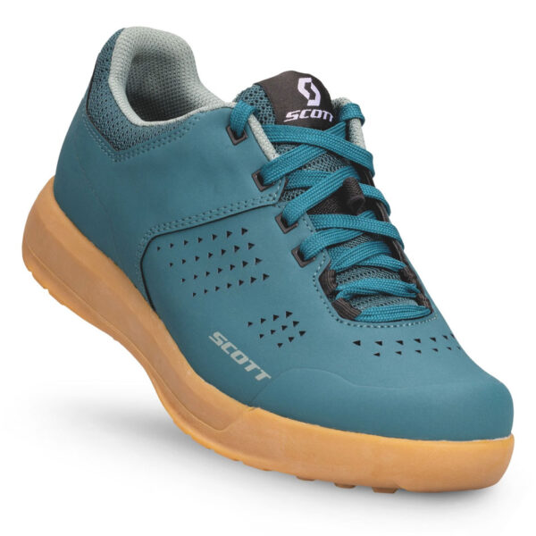 Scott SHR-Alp MTB Cykelsko Til Kvinder Flat Petrol Blue/Mint