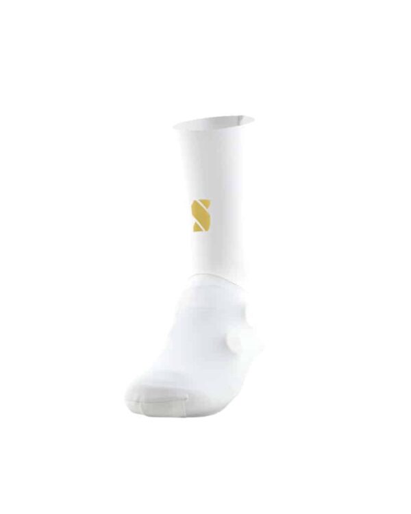 Sockeloen Gravel og MTB Skoovertræk Hvid