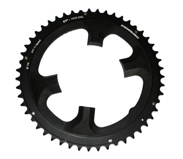Stronglight Klinge til Shimano Dura Ace 11-Speed kranksæt 53T
