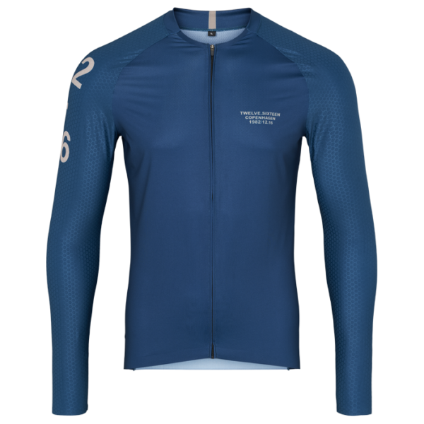 Twelve Sixteen Men's Sky Pro Long Jersey Dark Blue, Størrelse: XL