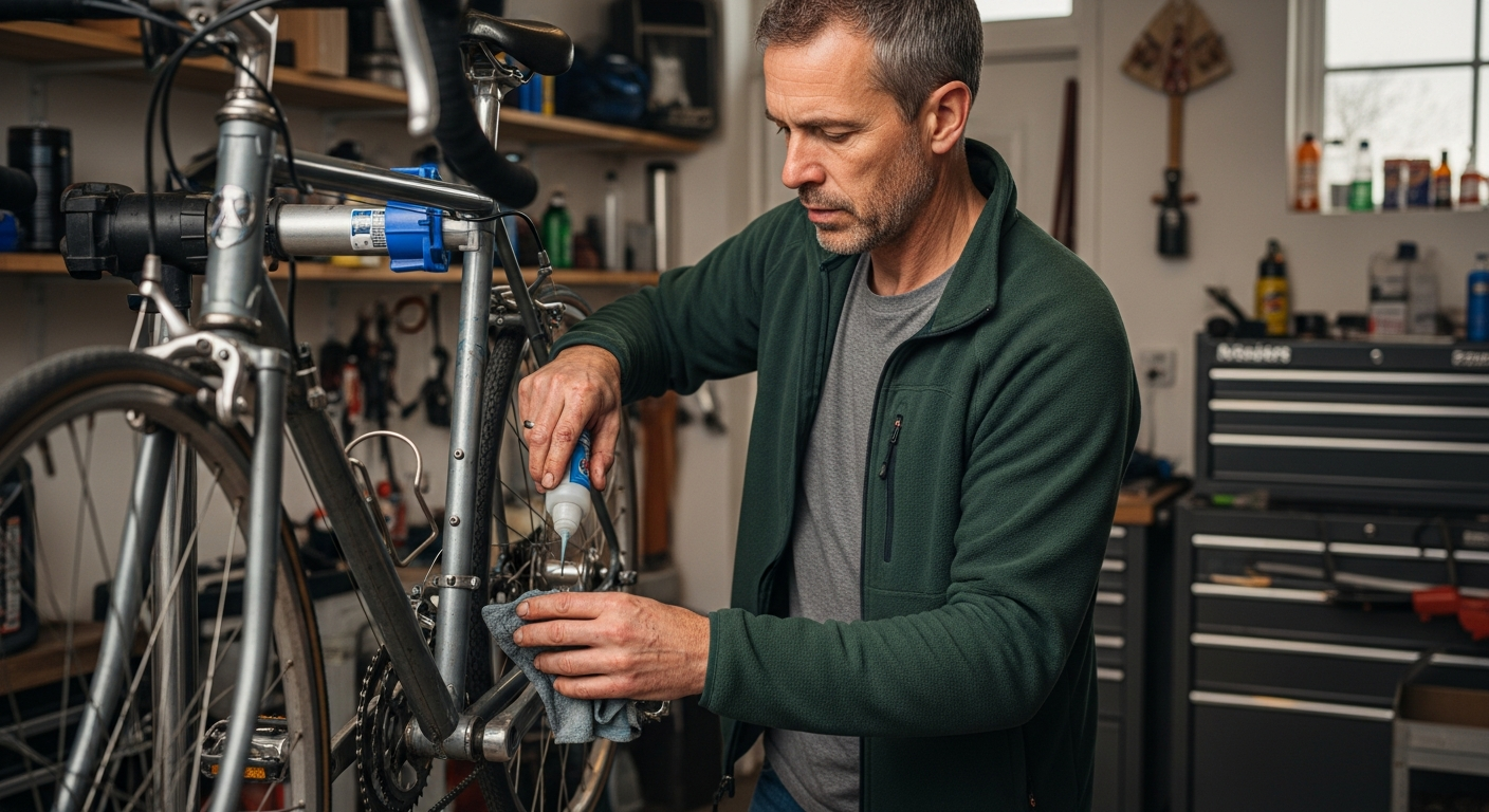 cykelopbevaring om vinteren