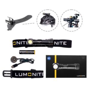 Cykellygte LUMONITE® Compass - 1250 lm / Genopladelig