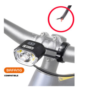 Cykellygte til elcykel Light5 EB1000 - 1000 lm / Bafang, Forlygte (uden kobling)