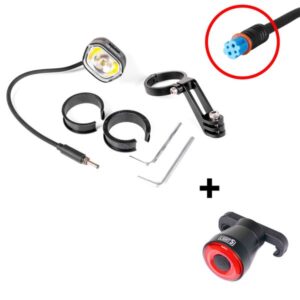 Cykellygte til elcykel Light5 EB1000 - 1000 lm / Bosch, Forlygte + Light5 Blip-baglygte (Performance CX Gen 4 Smart System BES3)