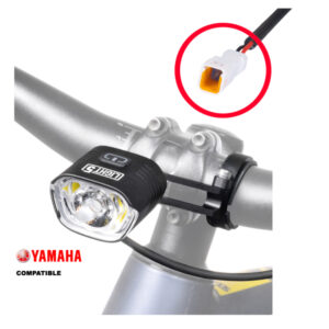 Cykellygte til elcykel Light5 EB1000 - 1000 ml / Yamaha, Kun forlygte (female)