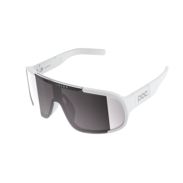 POC Aspire cykelbriller Hydrogen White Clarity Road Silver Mirror Cat 3