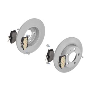 ATE Bremsesæt, skivebremser 142021647 bagaksel fuld 230mm 9mm for PEUGEOT CITROËN SEAT VAG SKODA