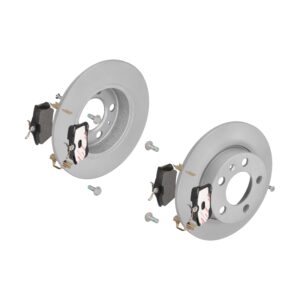 ATE Bremsesæt, skivebremser 142021651 bagaksel fuld 230mm 9mm for VAG SKODA SEAT