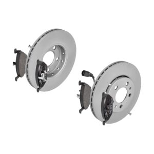 ATE Bremsesæt, skivebremser 142021656 foraksel ventileret 256mm 22mm for SEAT VAG SKODA