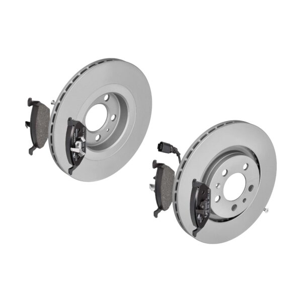 ATE Bremsesæt, skivebremser 142021671 foraksel ventileret 280mm 22mm for SKODA SEAT VAG