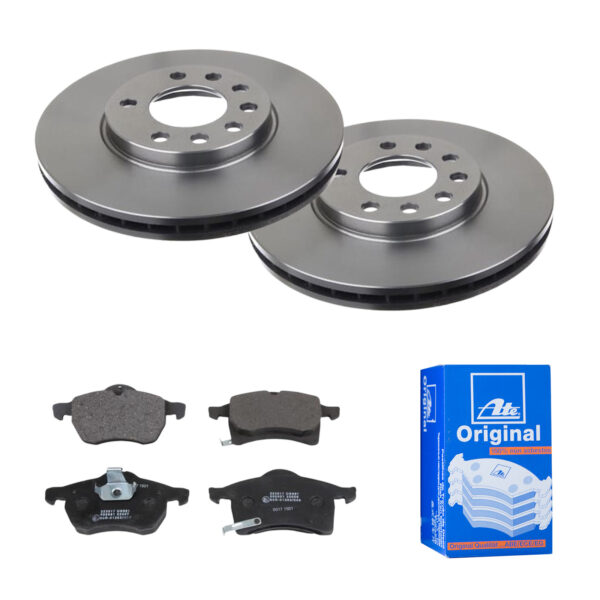 ATE Bremsesæt, skivebremser 142021680 foraksel ventileret 280mm 24mm for VAUXHALL OPEL CHEVROLET