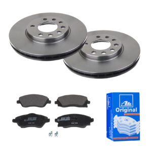 ATE Bremsesæt, skivebremser 142021681 foraksel ventileret 280mm 24mm for VAUXHALL OPEL CHEVROLET