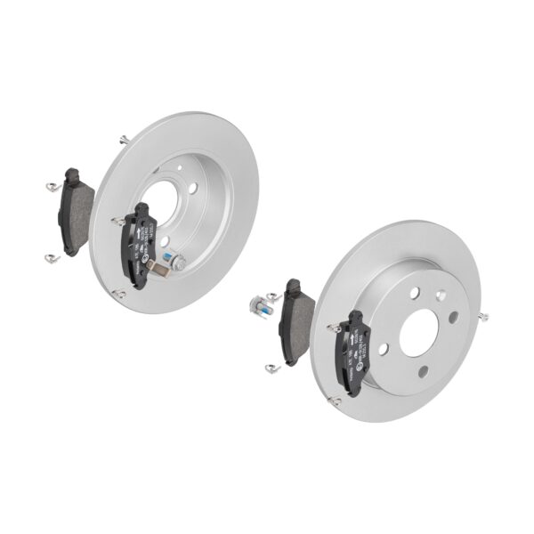ATE Bremsesæt, skivebremser 142021687 bagaksel fuld 240mm 9mm for VAUXHALL OPEL