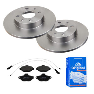 ATE Bremsesæt, skivebremser 142021689 bagaksel fuld 240mm 11mm for FORD FIAT