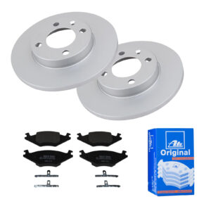 ATE Bremsesæt, skivebremser 142021714 foraksel fuld 239mm 12mm for VAG SEAT
