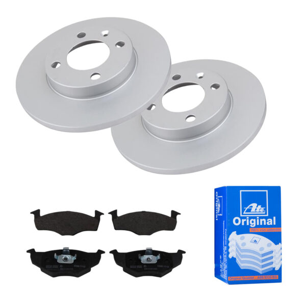 ATE Bremsesæt, skivebremser 142021717 foraksel fuld 239mm 12mm for VAG SEAT
