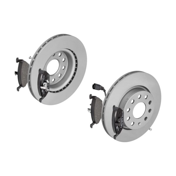 ATE Bremsesæt, skivebremser 142021724 foraksel ventileret 280mm 22mm for SKODA SEAT VAG