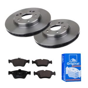 ATE Bremsesæt, skivebremser 142021735 foraksel ventileret 288mm 25mm for MERCEDES-BENZ CHRYSLER