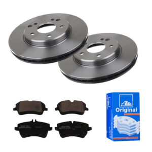 ATE Bremsesæt, skivebremser 142021736 foraksel ventileret 288mm 25mm for MERCEDES-BENZ CHRYSLER