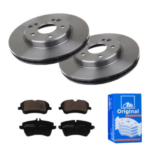 ATE Bremsesæt, skivebremser 142021738 foraksel ventileret 288mm 25mm for MERCEDES-BENZ CHRYSLER
