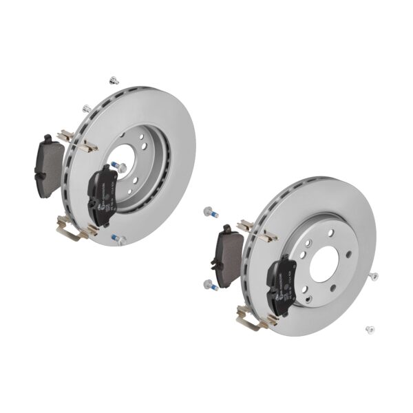 ATE Bremsesæt, skivebremser 142021740 foraksel ventileret 288mm 25mm for MERCEDES-BENZ CHRYSLER