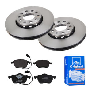 ATE Bremsesæt, skivebremser 142021743 foraksel ventileret 288mm 25mm for VAG SEAT