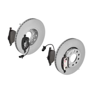 ATE Bremsesæt, skivebremser 142021745 foraksel ventileret 288mm 25mm for VAG SEAT SKODA
