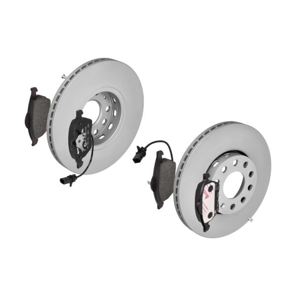 ATE Bremsesæt, skivebremser 142021745 foraksel ventileret 288mm 25mm for VAG SEAT SKODA