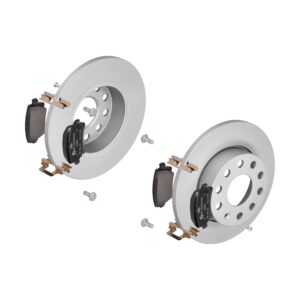 ATE Bremsesæt, skivebremser 142021764 bagaksel fuld 256mm 12mm for VAG SKODA SEAT